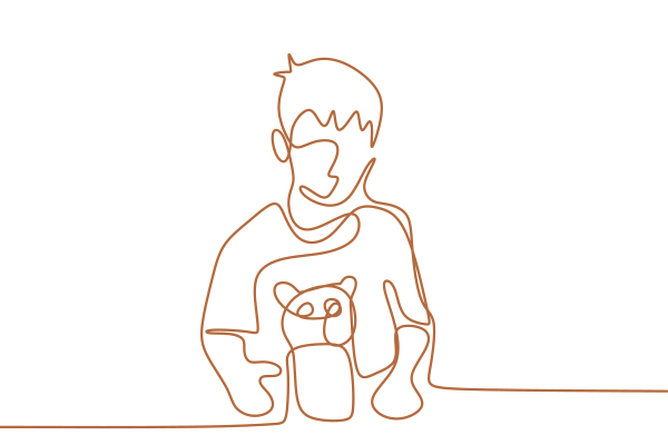 child-with-bear Dominic Scott